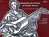 Claudio Merulo Notenblätter Canzona in 4 parts