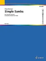 James Brian Bonsor Notenblätter Simple samba