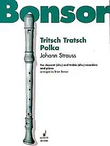 Johann (Sohn) Strauss Notenblätter Tritsch Tratsch Polka