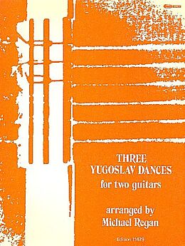 Michael Regan Notenblätter 3 Yugoslav Dances