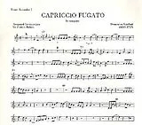 Domenico Scarlatti Notenblätter Capriccio fugato