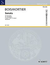 Joseph Bodin de Boismortier Notenblätter Sonate F-Dur nach op.7,1
