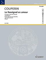 Francois (le grand) *1668 Couperin Notenblätter Le rossignol en amour