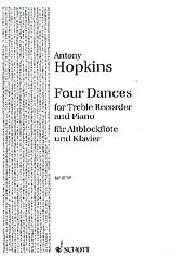 Antony Hopkins Notenblätter 4 Tänze