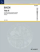 Johann Sebastian Bach Notenblätter Trio No.2