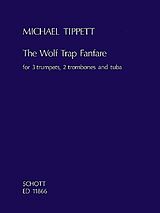 Michael Tippett Notenblätter The wolf trap fanfare