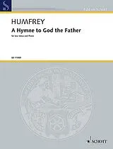  Notenblätter A hymne to god the father
