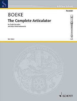 Kees Boeke Notenblätter The complete articulator