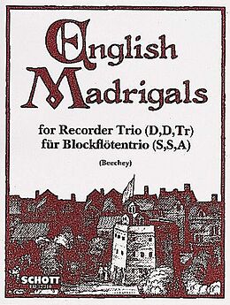  Notenblätter English Madrigals