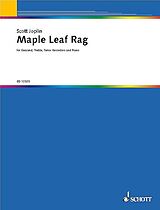 Scott Joplin Notenblätter Maple Leaf Rag