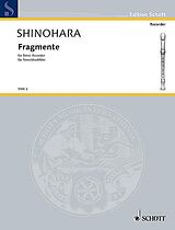 Makoto Shinohara Notenblätter Fragmente