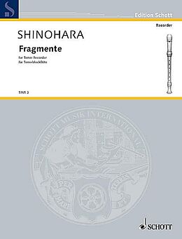 Makoto Shinohara Notenblätter Fragmente
