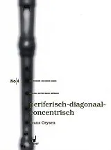 Frans Geysen Notenblätter Periferisch diagonaal concentrisch