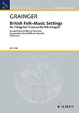 Percy Aldridge Grainger Notenblätter British Folk-Music Settings Vol.7 - Brigg Fair