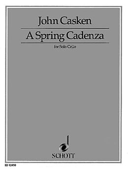 John Casken Notenblätter A spring cadenza (1994)