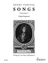 Henry Purcell Notenblätter Songs vol.5