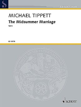 Michael Tippett Notenblätter The midsummer marriage
