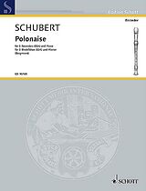Franz Schubert Notenblätter Polonaise