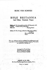  Notenblätter Rule Britannia and other patriotic Tunes