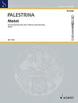 Giovanni Pierluigi da Palestrina Notenblätter Princeps gloriosissime (Motet)