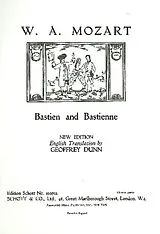 Wolfgang Amadeus Mozart Notenblätter Bastien und Bastienne KV50