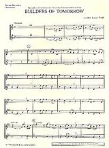 Geoffrey Russell-Smith Notenblätter Builders of tomorrow