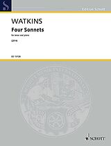 Huw Watkins Notenblätter ED13726 4 Sonnets