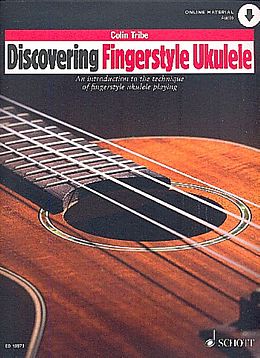 Colin Tribe Notenblätter Discovering Fingerstyle Ukulele vol.1 (+Download)