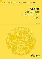 John Casken Notenblätter Madonna of Silence
