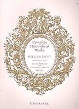 William Croft Notenblätter Complete Harpsichord Works vol.1