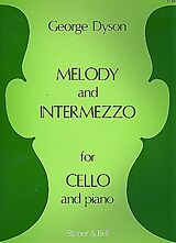 George Sir Dyson Notenblätter Melody and Intermezzo from 6 lyrics op.12b