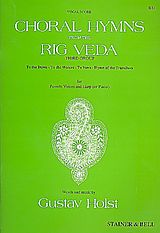 Gustav Holst Notenblätter Choral Hymns from the Rig Veda vol.3