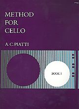 Alfredo Carlo Piatti Notenblätter Method for cello vol.1