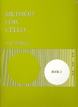Alfredo Carlo Piatti Notenblätter Method for cello vol.2