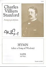 Charles Villiers Stanford Notenblätter Hymn after a Song of Wisdom