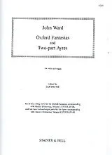 John Ward Notenblätter Oxford Fantasias and 2-Part Ayres
