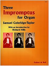 Samuel Coleridge-Taylor Notenblätter 3 Impromptus op.78