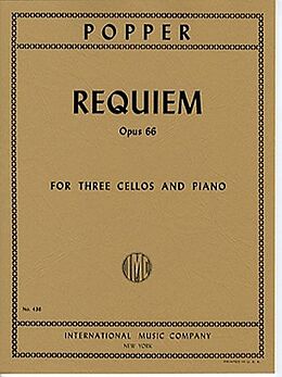 David Popper Notenblätter Requiem op.66