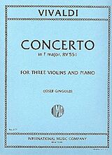 Antonio Vivaldi Notenblätter Concerto F Major op.23,1