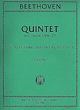 Ludwig van Beethoven Notenblätter Quintet C major op.29
