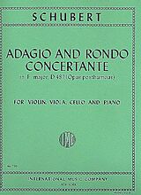 Franz Schubert Notenblätter Adagio und Rondo concertante F-Dur D487