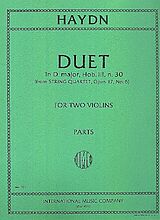 Franz Joseph Haydn Notenblätter Duet in d major op.102