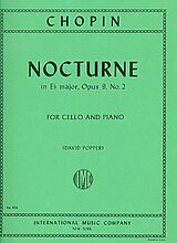 Frédéric Chopin Notenblätter Nocturne E flat major op.9,2