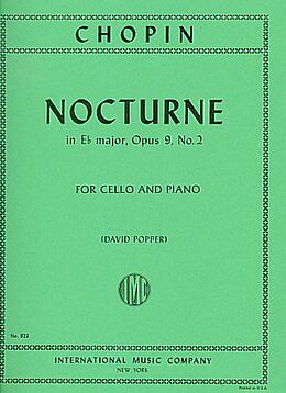 Frédéric Chopin Notenblätter Nocturne E flat major op.9,2