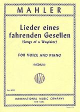 Gustav Mahler Notenblätter Lieder eines fahrenden Gesellen