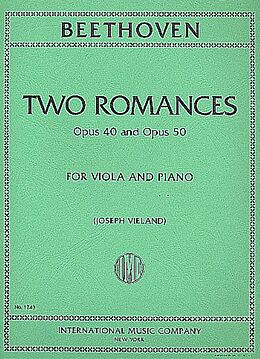 Ludwig van Beethoven Notenblätter 2 Romances op.40 and op.50