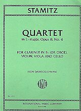Karl Stamitz Notenblätter Quartet in Eb Major Op.8 No.4