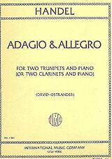 Georg Friedrich Händel Notenblätter Adagio and Allegro