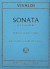 Antonio Vivaldi Notenblätter Sonata a minor