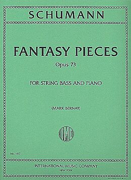 Robert Schumann Notenblätter Fantasy Pieces op.73